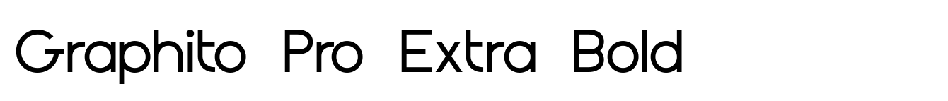 Graphito Pro Extra Bold